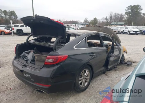 2017 Hyundai Sonata из США, поврежденный, VIN 5NPE24AF8HH586455